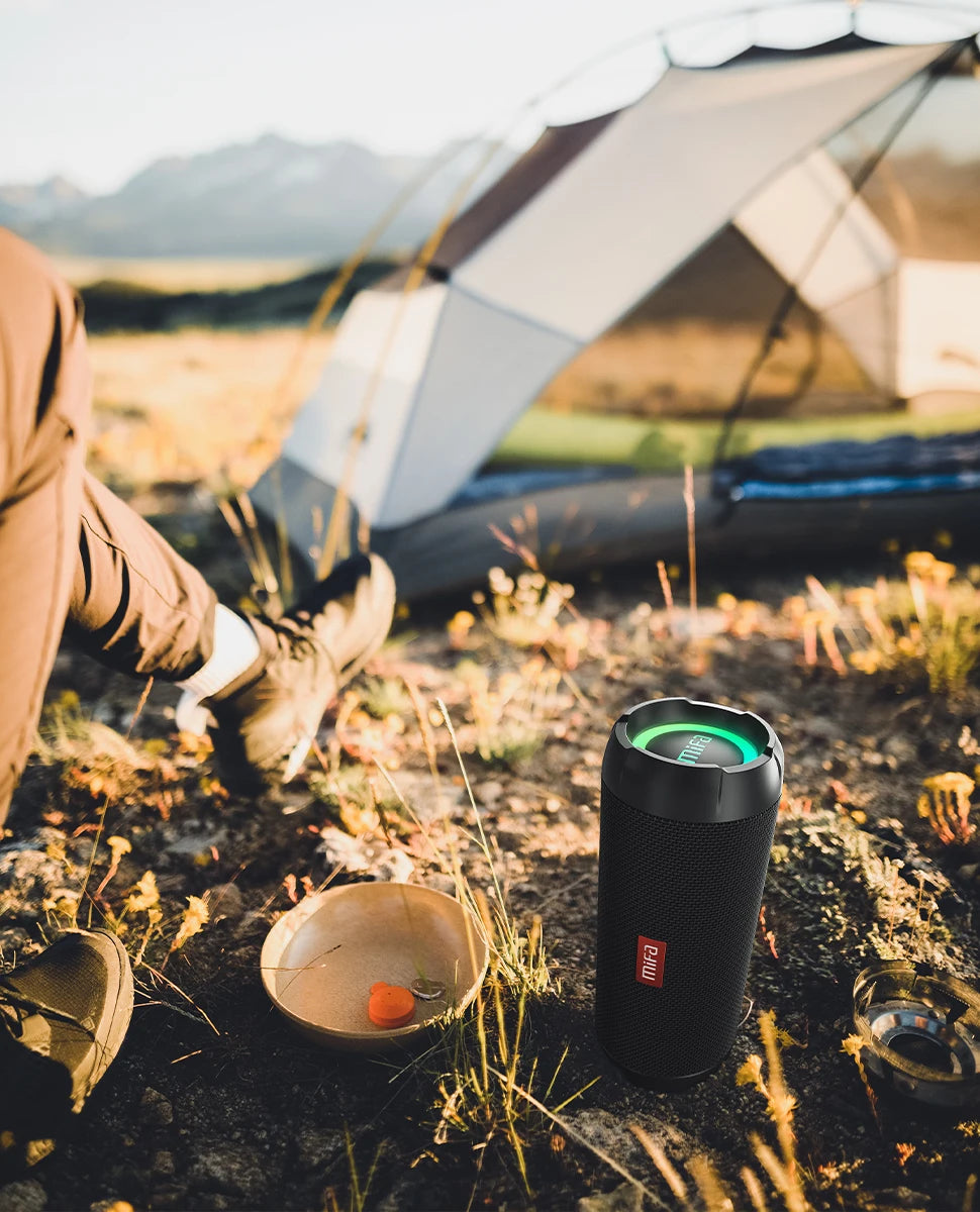 mifa WildRod Portable Bluetooth Speaker Wireless Outdoor camping Speaker, Bluetooth 5.3 Streaming,IP67 Waterproof and Dustproof