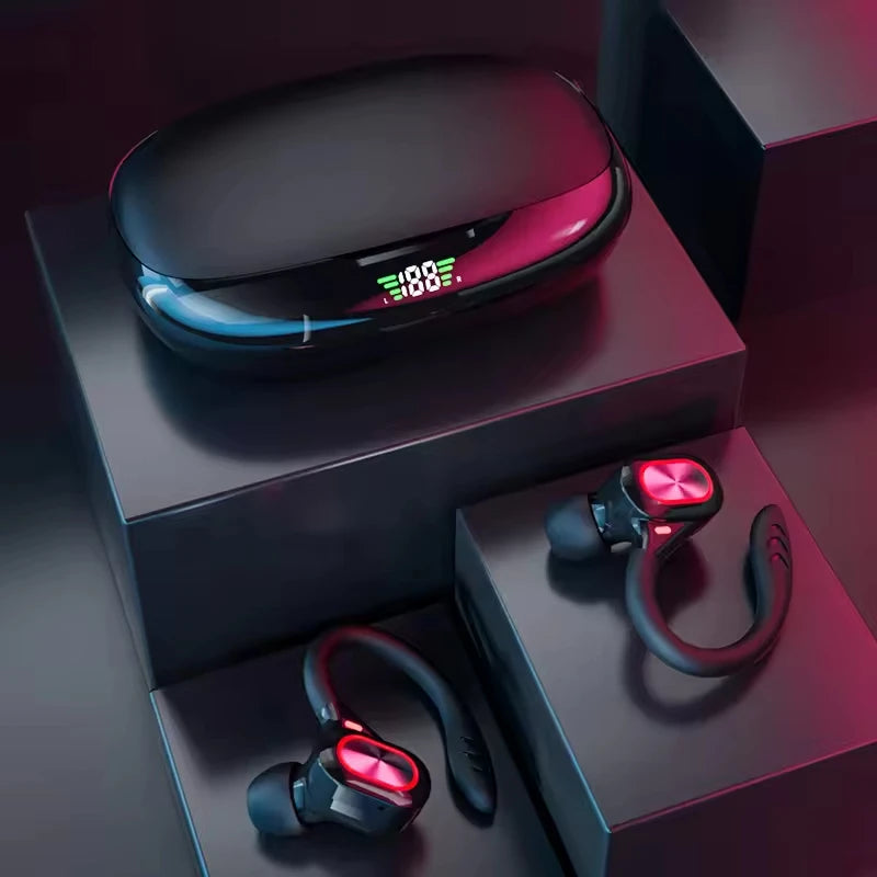 S730 Wireless Bluetooth Earphones Sports Ear Hook 9D High Fidelity Stereo Waterproof Earphones In Ear Microphone