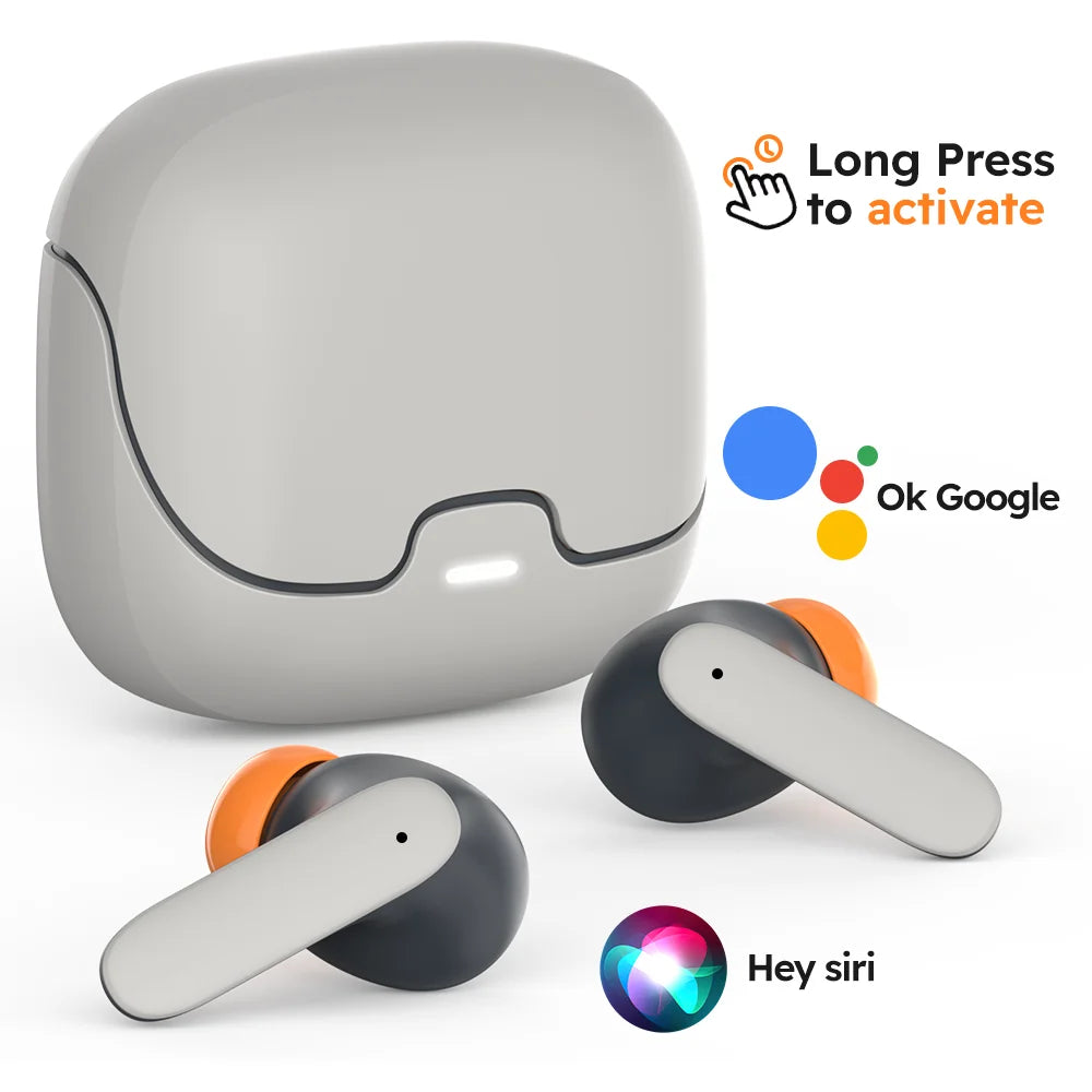 5.4 Bluetooth TWS Wireless Bluetooth Earphones Ultra-low Latency Dual Microphone ENC Noise Cancelling in Ear Bluetooth Earphones