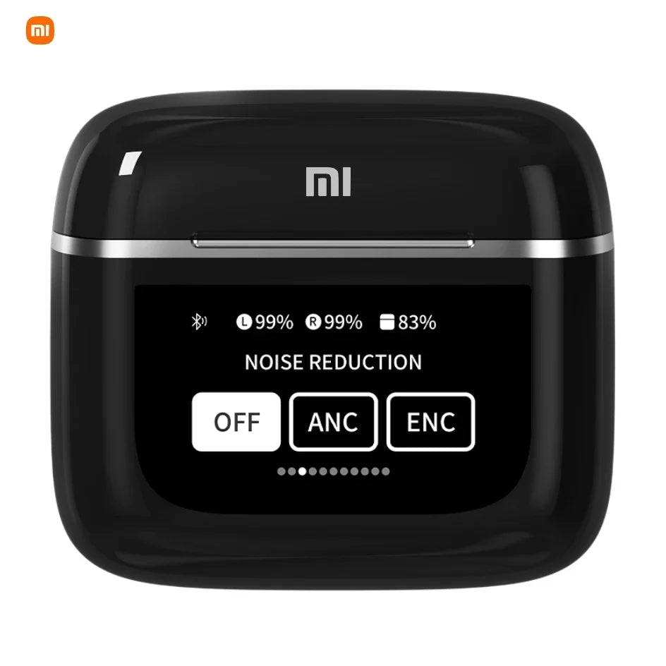 Xiaomi TWS V8 ANC+ENC wireless Bluetooth noise cancelling headphones with microphone, in ear touch screen headphones
