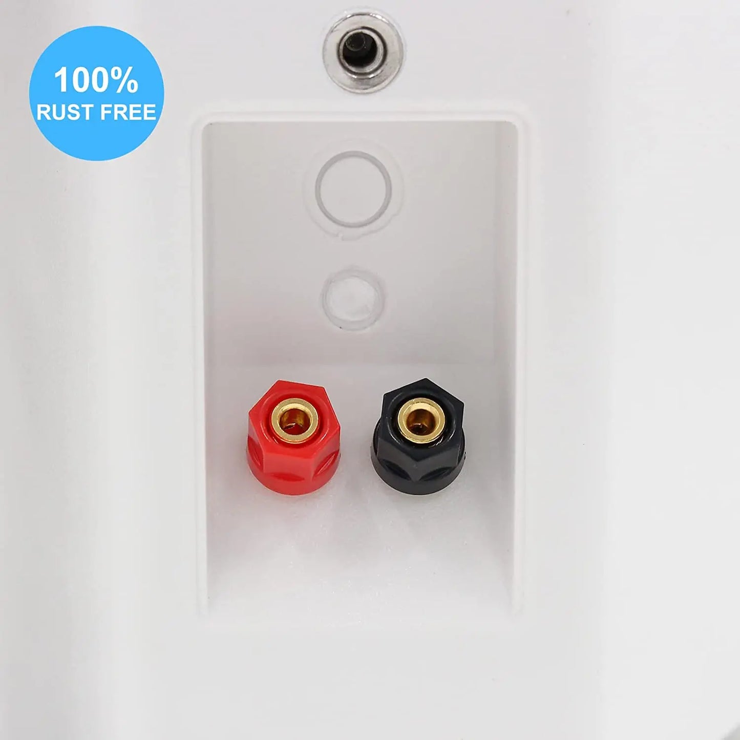 Herdio 4PCS 5.25'' 600W Passive Indoor Outdoor Speakers Wired Waterproof Wall Mount Speakers With Loud Volume Perfect For Patio