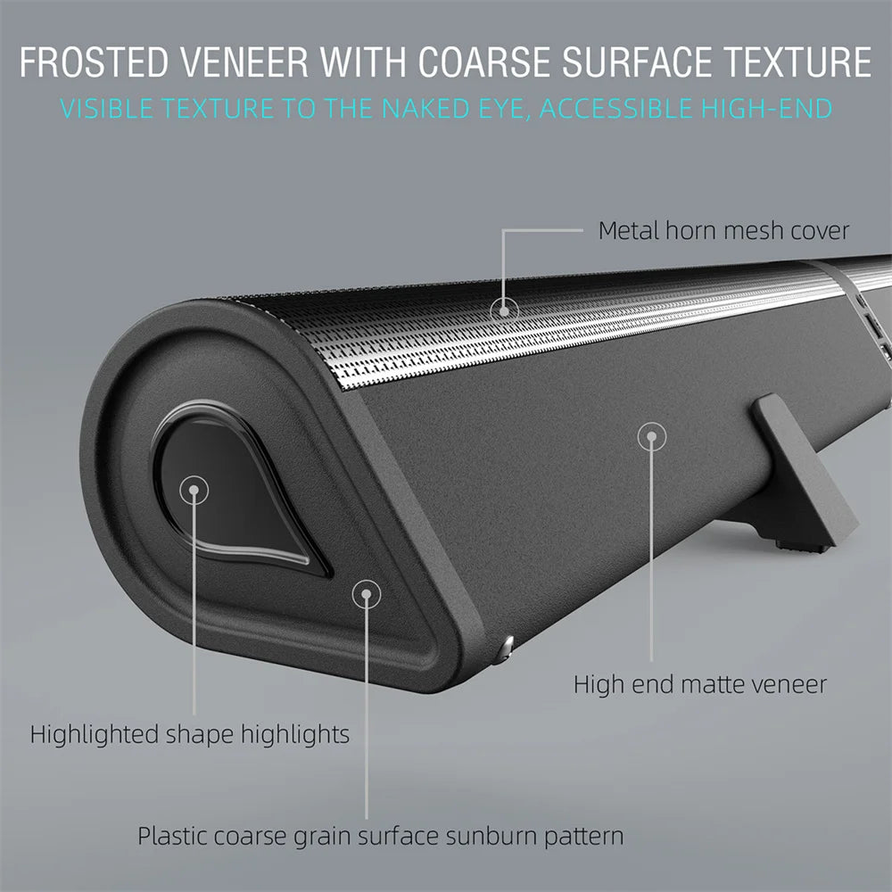 Sound Bar TV Sound System Wireless Bluetooth 4 Speaker Subwoofer Home Theater High Quality Portable Rechargeable 2 in 1 Speaker