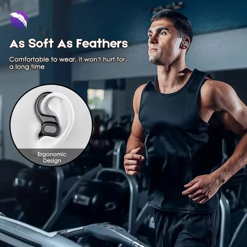 S730 Wireless Bluetooth Earphones Sports Ear Hook 9D High Fidelity Stereo Waterproof Earphones In Ear Microphone