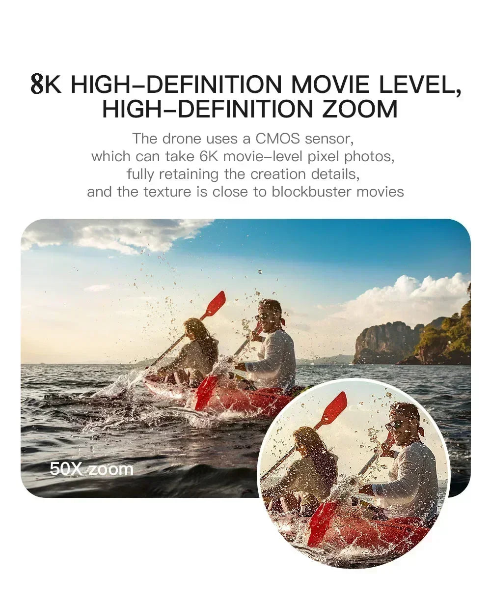 2025 KF102 4K HD GPS Drone with Dual Camera 2-Axis Gimbal Optical Flow WiFi FPV, Foldable Toy for Beginners and Professionals
