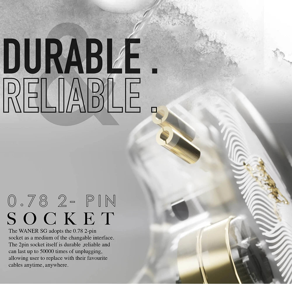 TANGZU WAN ER SG Hifi in Ear New 10mm Dynamic Driver Earphone