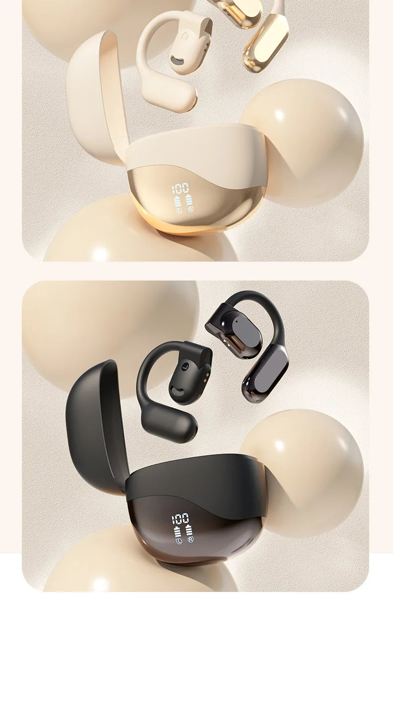 Wireless Bluetooth Headphones OWS Open Headset Air Conduction Ear Hook Earphones Handsfree Noise Canceling Audifonos Sports