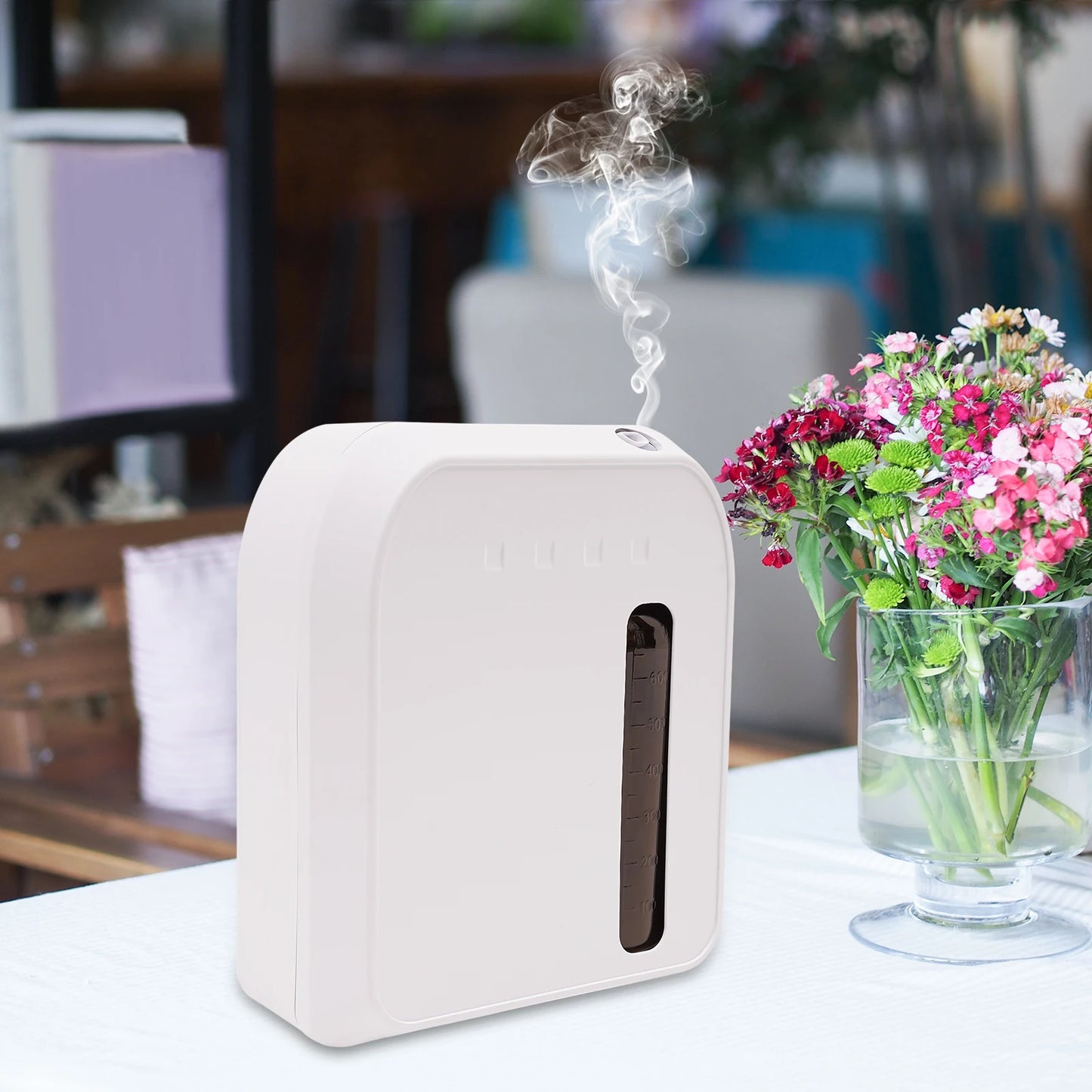 Scent Air Machine Waterless Essenial Oil Diffuser Bluetooth Control Aromatherapy Scent Diffuser for Home Office