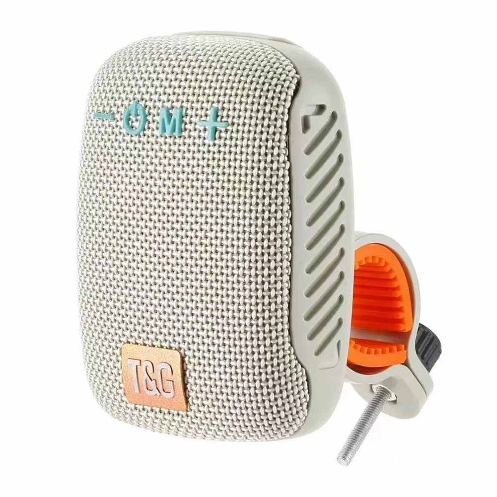 TG392 Bicycle Wireless Stereo Speaker Type-C USB Rechargeable Portable Outdoor Boombox Waterproof Bluetooth-compatible FM Radio