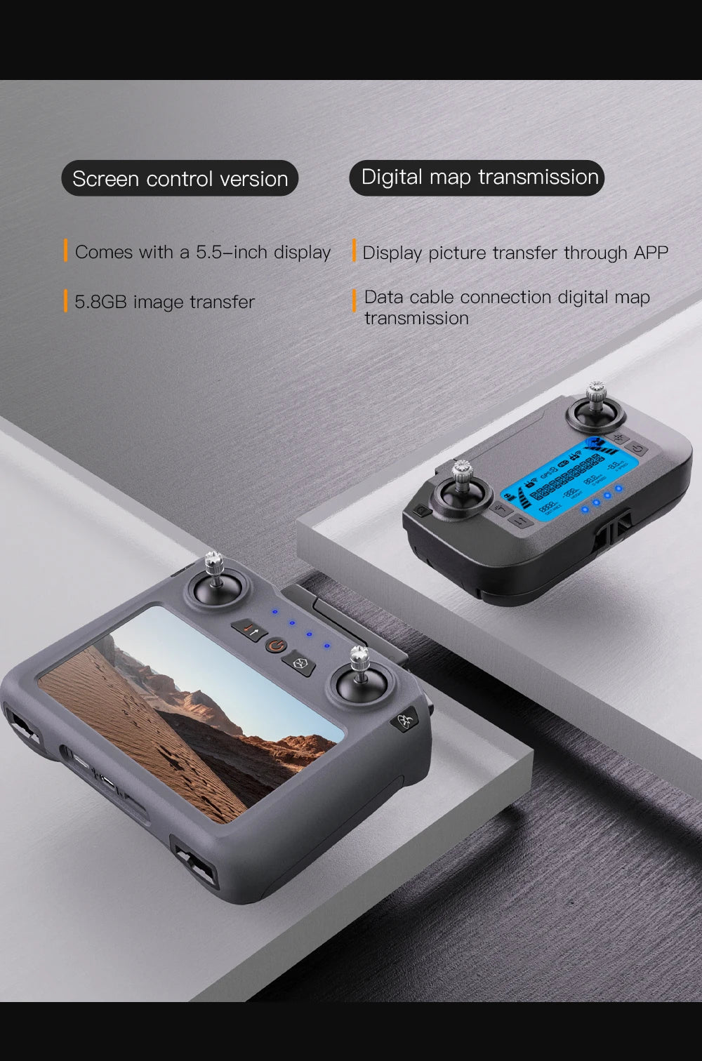 ZLL SG909 MAX GPS Drone With 4K Camera 6KM Touch Screen RC Profesional Drone 360° obstacle avoidance Foldable RC Quadcopter