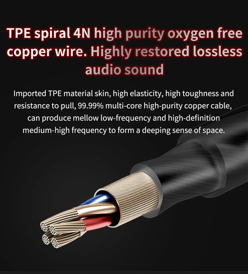 QKZ AK6 In Ear Earphone 6 Dynamic Driver Unit Headphone With Mic Stereo Sports HiFi Subwoofer Headset Monitor Earbuds For iPhone