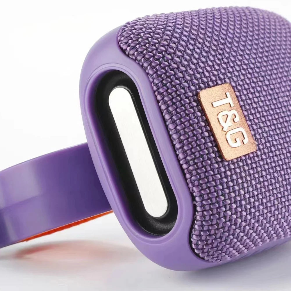 TG392 Bicycle Wireless Stereo Speaker Type-C USB Rechargeable Portable Outdoor Boombox Waterproof Bluetooth-compatible FM Radio