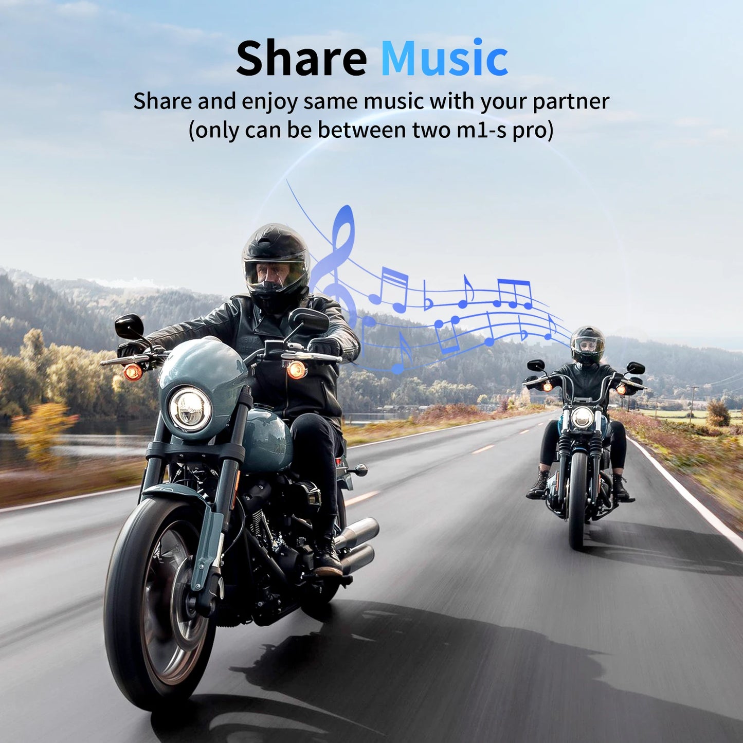 3Pcs Fodsports M1-S Pro Motorcycle Helmet Bluetooth Intercom Headset 8 Riders 2000M Waterproof BT Intercomunicador Moto
