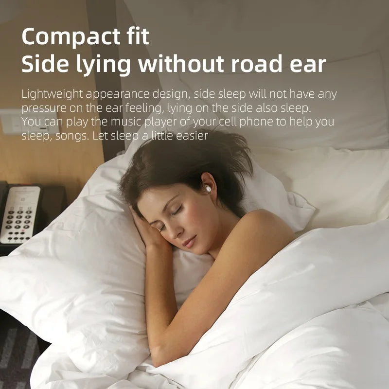Wireless Bluetooth Earphone Noise Cancelling Earbuds Headphone Headset Blutooth Phone Cellphone in Ear Buds Mini TWS Blootooth