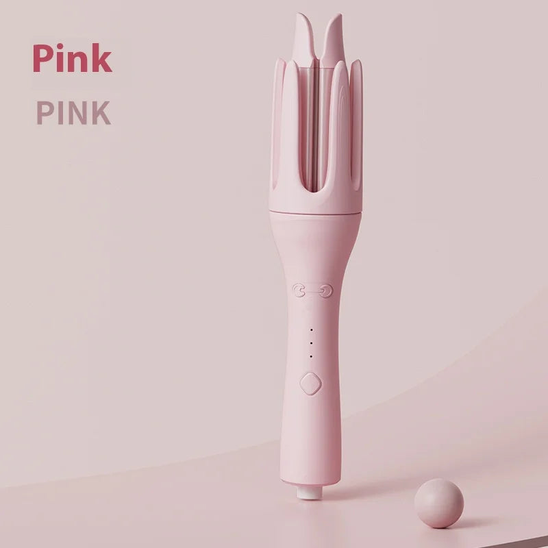 The electric curling iron does not damage the hair. The portable curling iron can create big waves comfortably and safely.