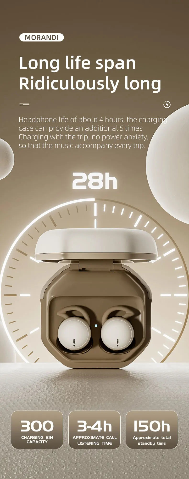Wireless Bluetooth Earphone Noise Cancelling Earbuds Headphone Headset Blutooth Phone Cellphone in Ear Buds Mini TWS Blootooth