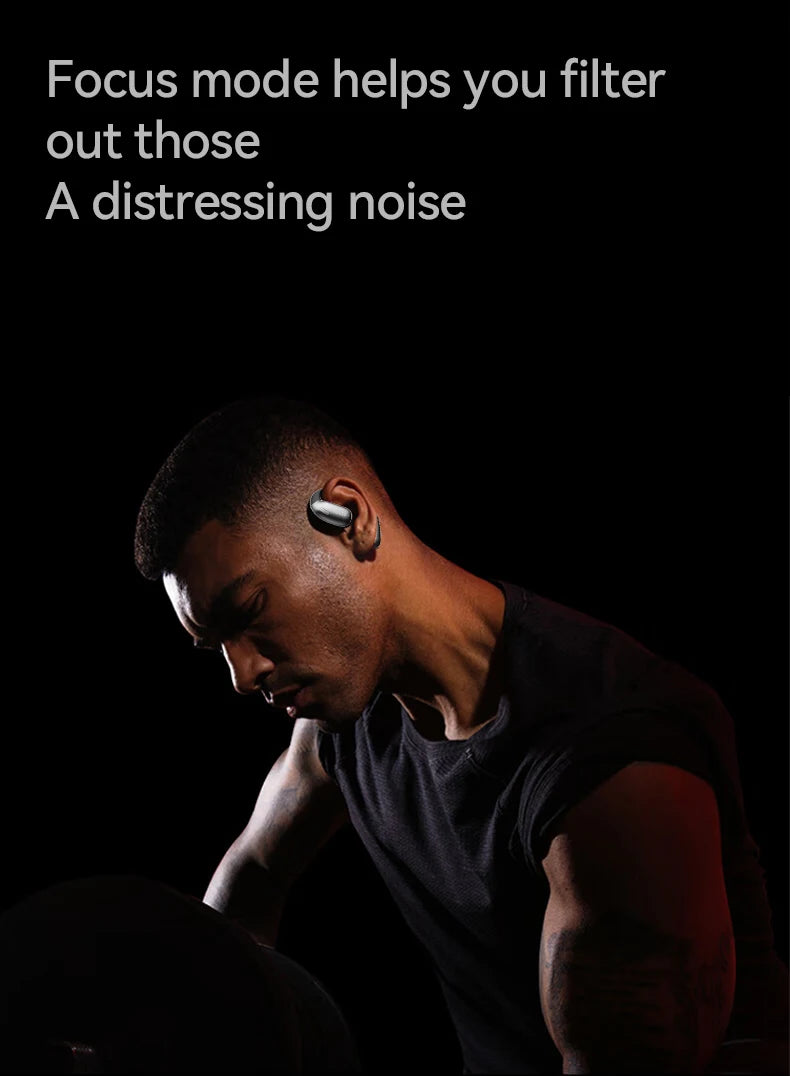 MINISO X28 Bluetooth Headset 5.4 Sports Headset Button Control Noise Cancelling Foldable Ear Hanging Headphones 48 Hours Of Lon
