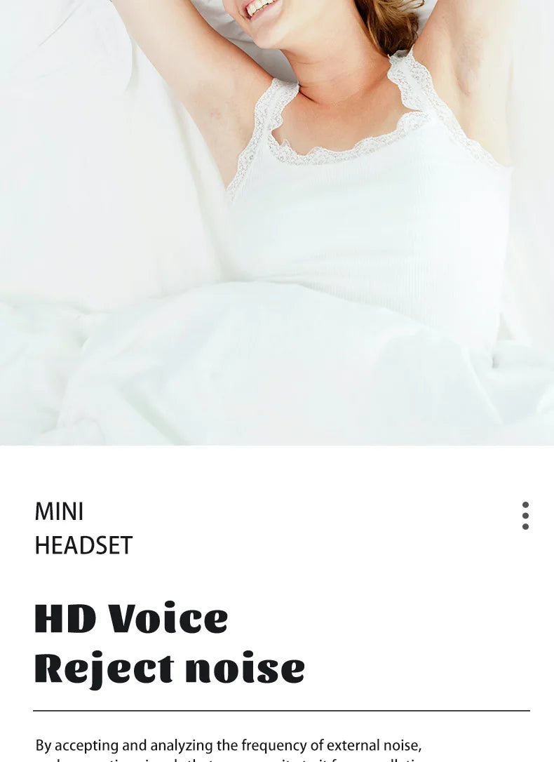 SK31 Mini Sleeping 5.4 Bluetooth Earphone Wireless Headphones Sport Running Invisible Earbuds HIFI Bass For Xiaomi Redmi Headset