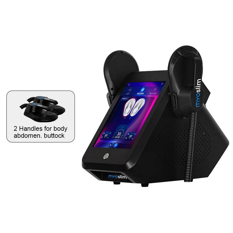 Myoslim Body Slim Sculpt Muscle Stimulate Fat Removel 6500W Eletric Machine Hi-emt RF Weight Lose Portable Electromagnetic