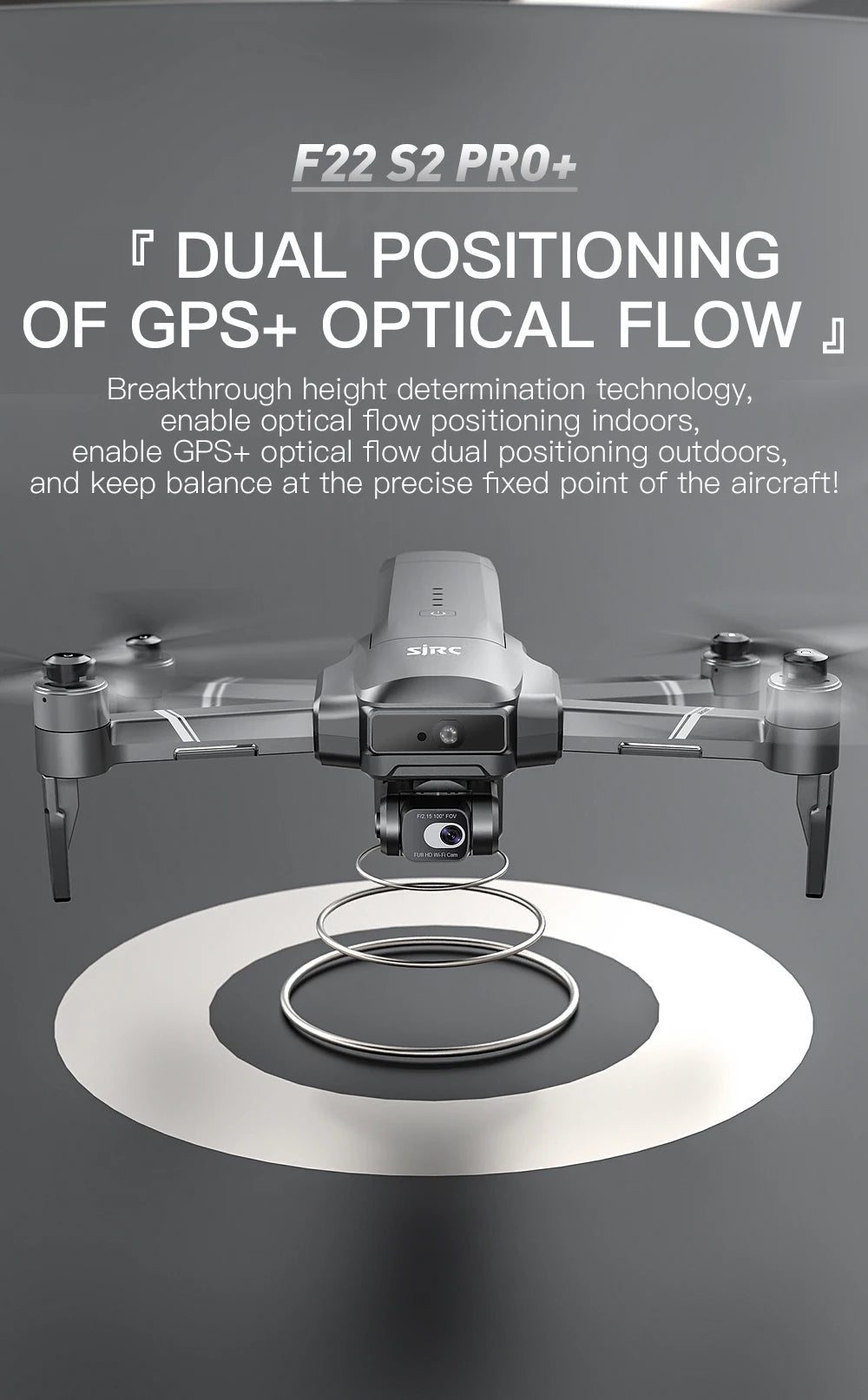 SJRC F22 S2XR PRO+ GPS Professional Drone With 4K EIS Camera Obstacle Avoidance Drones 2Axis Stabilized Gimbal 6KM RC Quadcopter