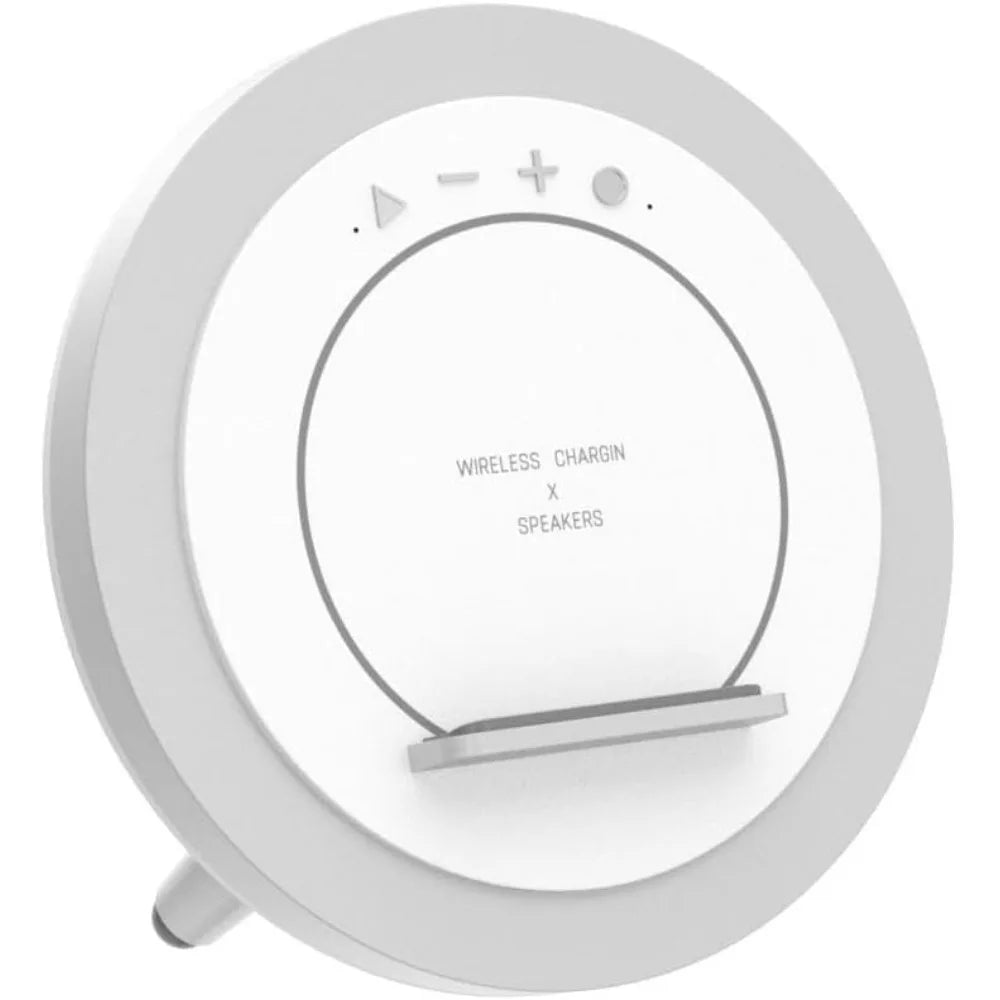 Bluetooth Speaker with Night Light, Wireless Charging, Perfect Teenage Birthday Gift for Tween Girls