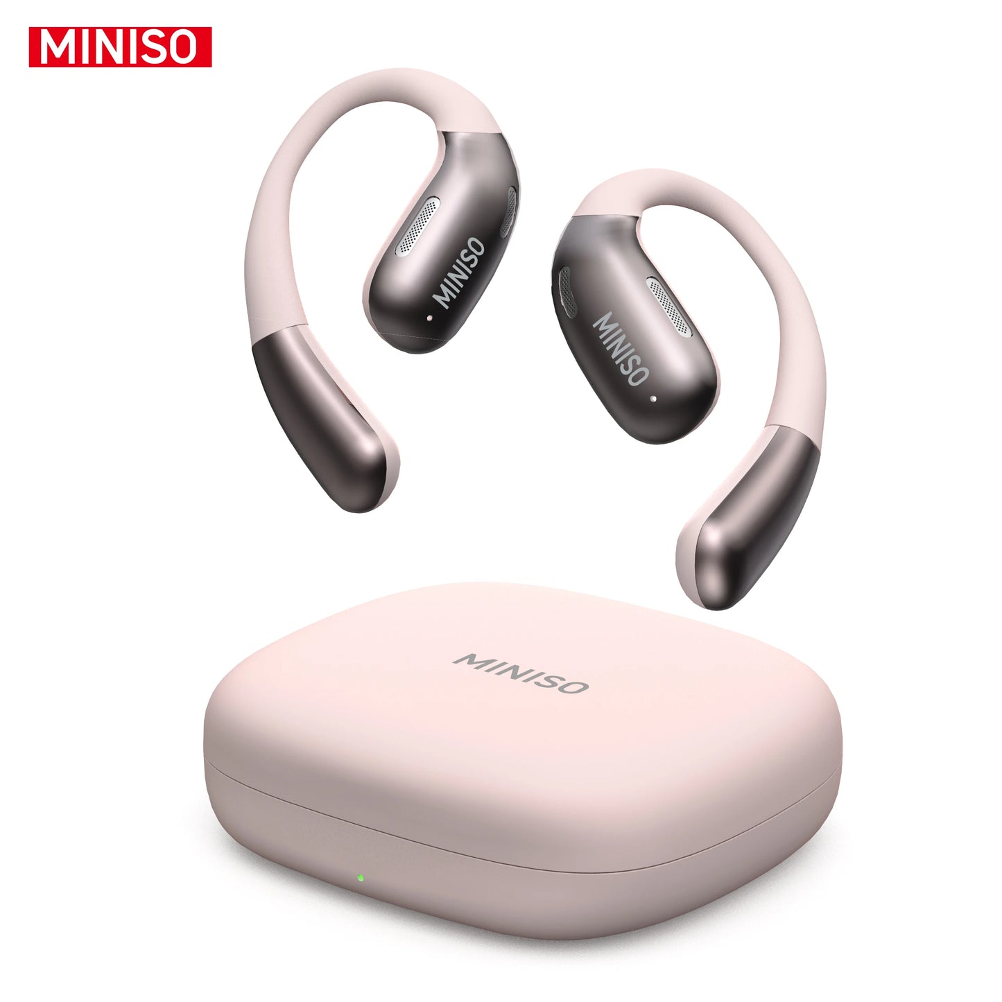 MINISO X28 Bluetooth Headset 5.4 Sports Headset Button Control Noise Cancelling Foldable Ear Hanging Headphones 48 Hours Of Lon