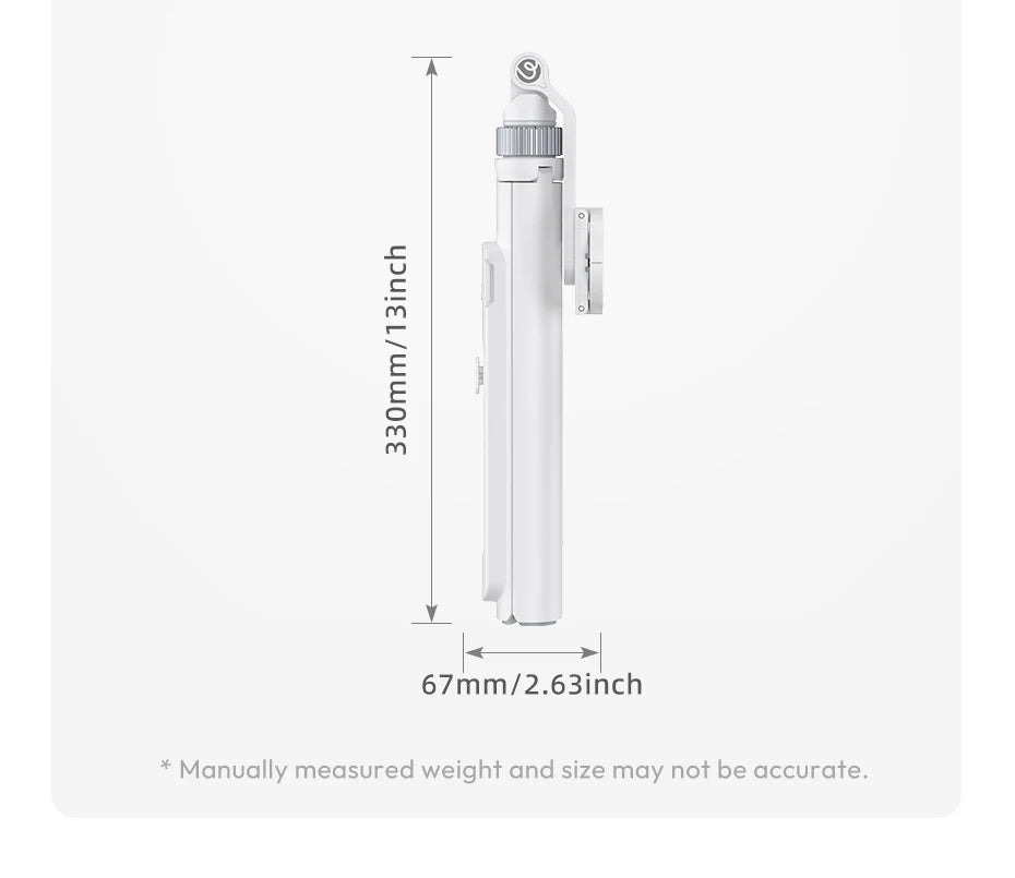 Ulanzi TT88 1.44M Overhead Selfie Stick Phone Tripod with Magnetic Clamp Wireless Remote Extension Tripod for LiveStreaming Vlog