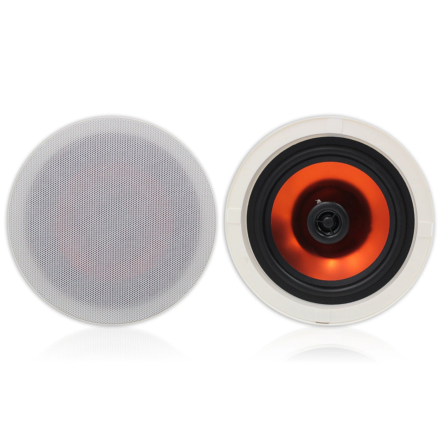 Herdio 6.5 Inch Home Audio 300W Ceiling Bluetooth Speaker HIFI Full Range Stereo System For Indoor Kitchen Bedroom Bathroom