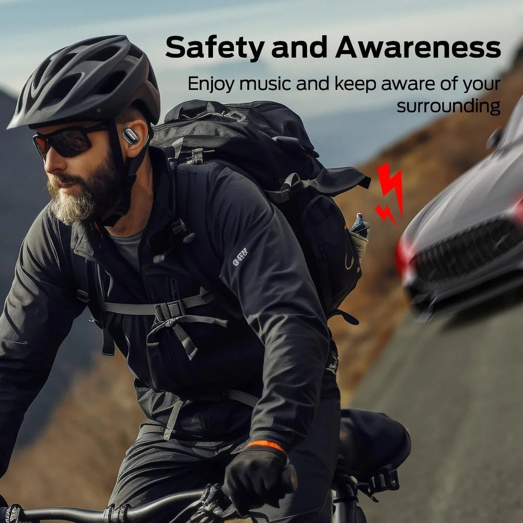 Monster AC100 Open Ear Wireless Bluetooth Headphones HIFI Sound Quality HD Call Music Earphones Waterproof Sports Touch Earbuds