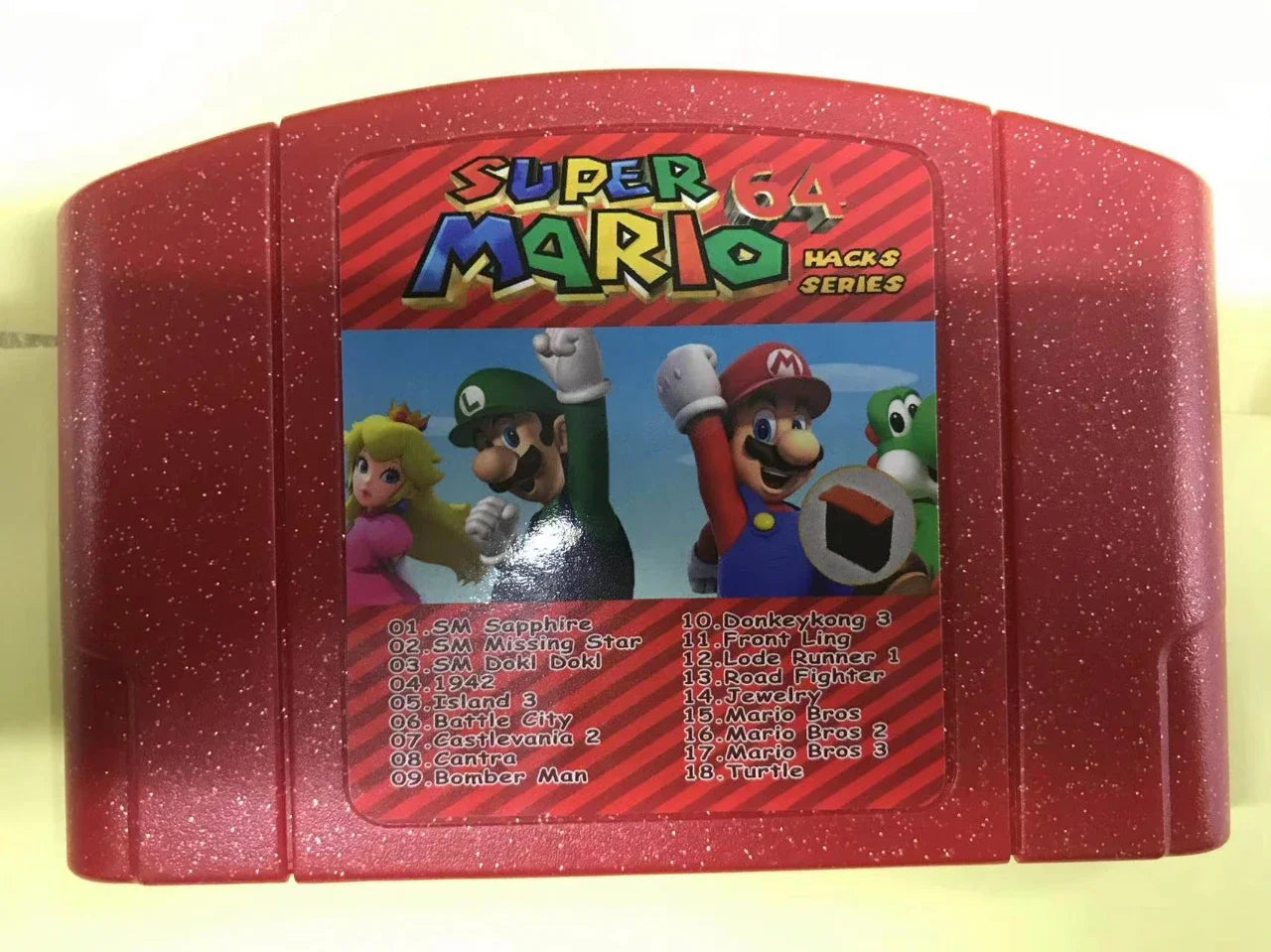 18 in 1 Game Card N64 Game Card for Worms-Armageddon Super Mario Video Game Cartridge USA Version 64-bit Video Cartridge Gift
