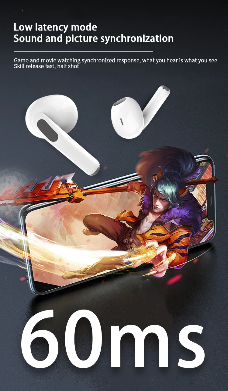 2025 New Air Pro TWS Wireless Bluetooth Earphones Headphones In Ear Earbuds Sports Noise Cancelling Headset for IPhone Android