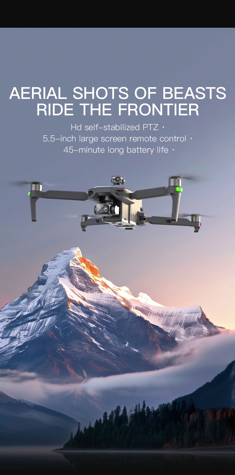 ZLL SG909 MAX GPS Drone With 4K Camera 6KM Touch Screen RC Profesional Drone 360° obstacle avoidance Foldable RC Quadcopter