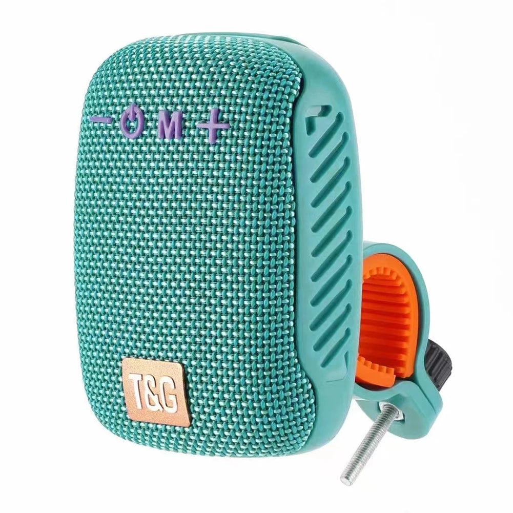 TG392 Bicycle Wireless Stereo Speaker Type-C USB Rechargeable Portable Outdoor Boombox Waterproof Bluetooth-compatible FM Radio