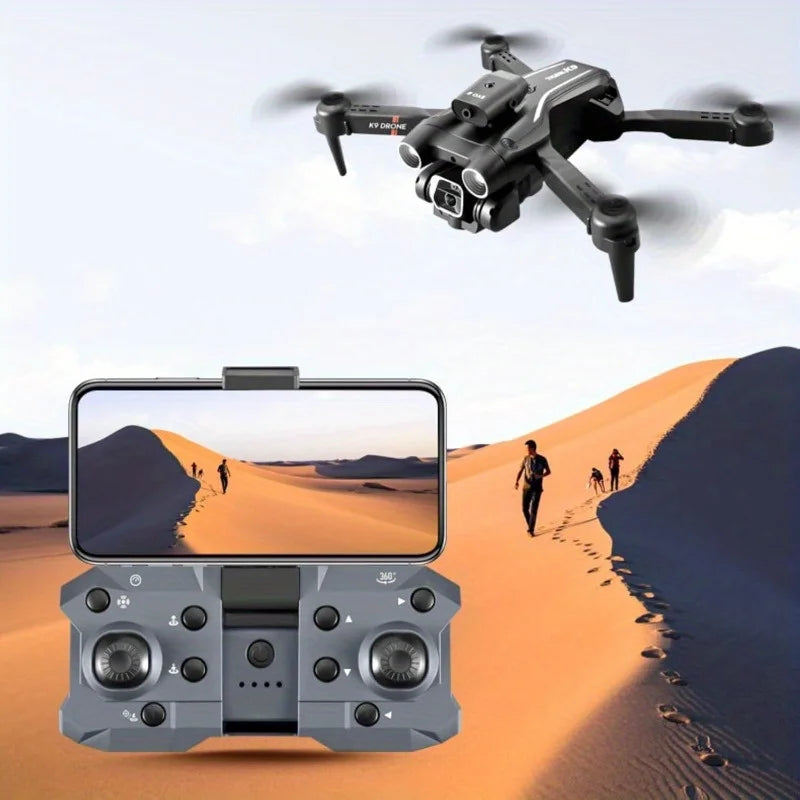 Foldable Camera Drone for Beginners & Adult - Four Direction Obstacle Avoidance, 360° Flips, One-Key Take Off/ Landing, 3D Flips