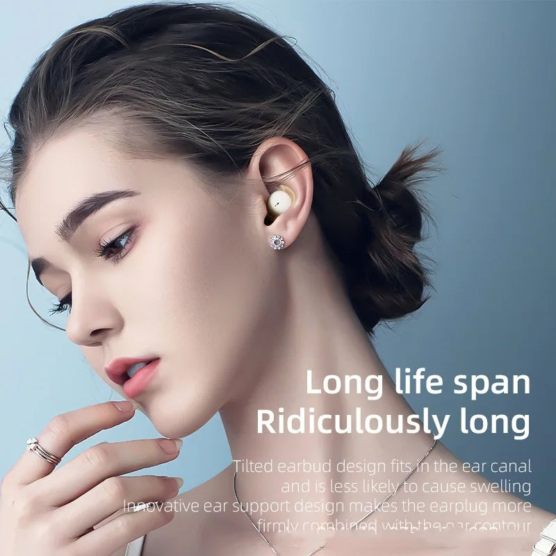 Wireless Bluetooth Earphone Noise Cancelling Earbuds Headphone Headset Blutooth Phone Cellphone in Ear Buds Mini TWS Blootooth