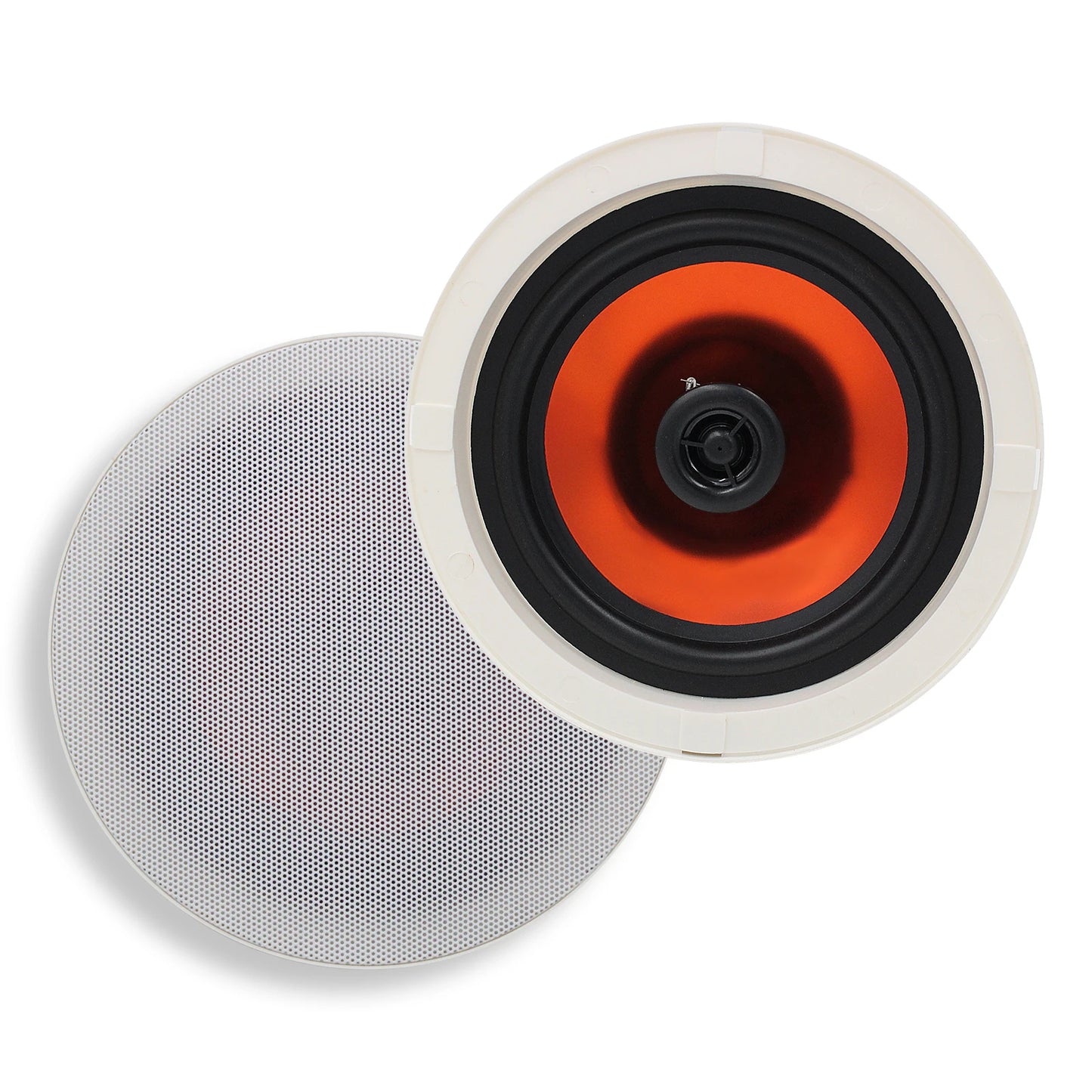 Herdio 6.5 Inch Home Audio 300W Ceiling Bluetooth Speaker HIFI Full Range Stereo System For Indoor Kitchen Bedroom Bathroom