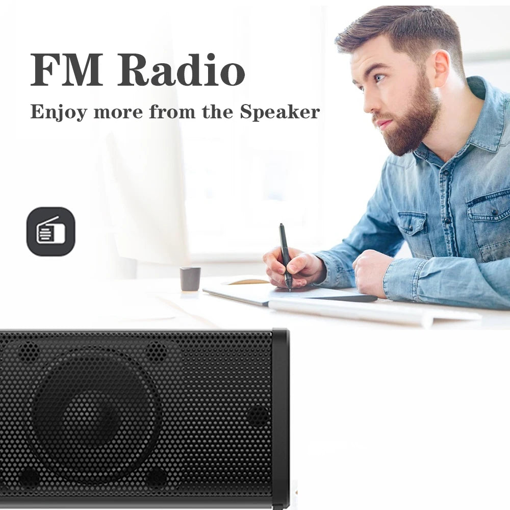 Home Theater Sound System Bluetooth Speaker Computer Speakers TV Soundbar Box Subwoofer Radio Music Center Boom Box Colum