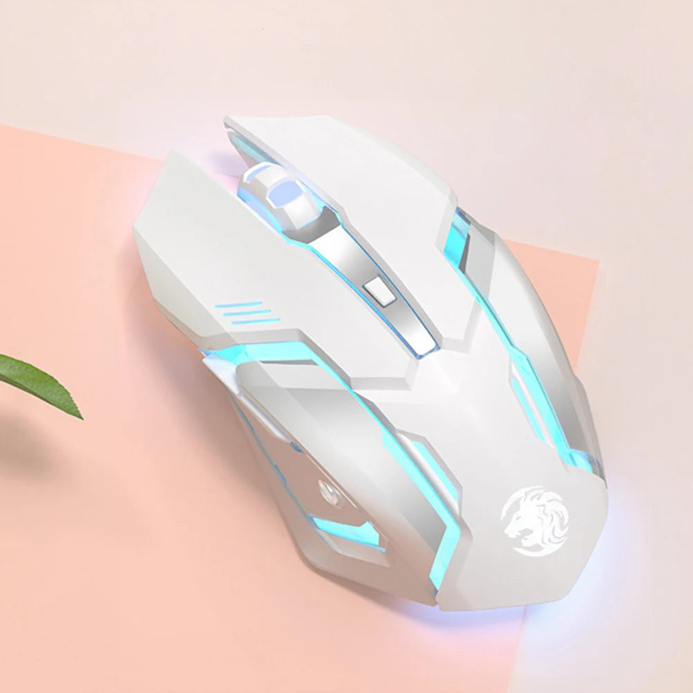 Wireless Computer Silent Gaming Mouse Laptop 2.4GHz Mute Mouse USB Portable Home Office Mouse Accessory