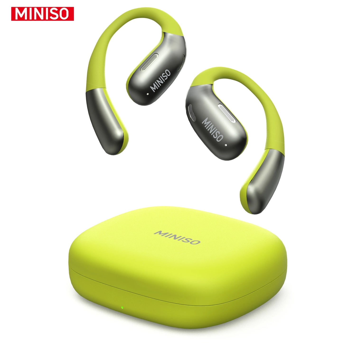MINISO X28 Bluetooth Headset 5.4 Sports Headset Button Control Noise Cancelling Foldable Ear Hanging Headphones 48 Hours Of Lon