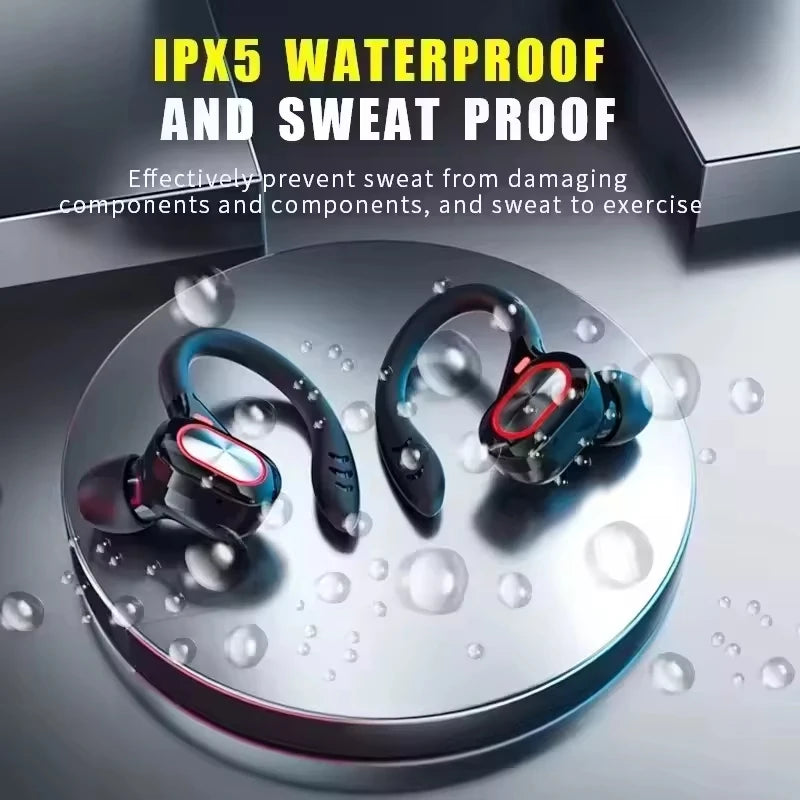 S730 Wireless Bluetooth Earphones Sports Ear Hook 9D High Fidelity Stereo Waterproof Earphones In Ear Microphone
