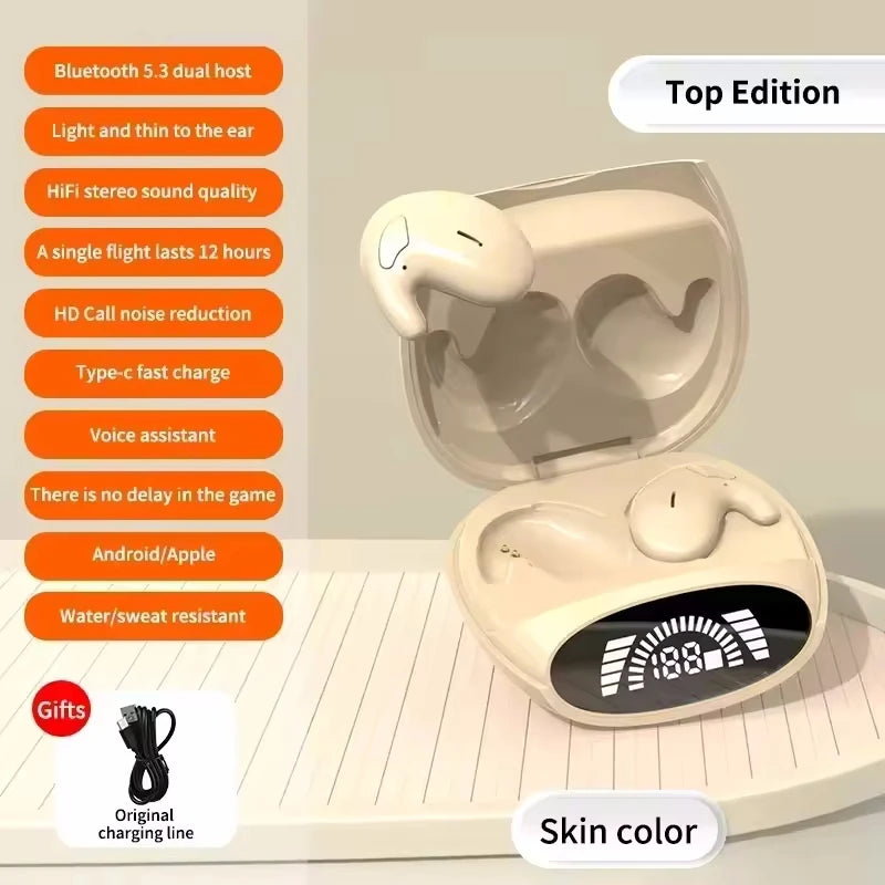Wireless Bluetooth Earphone Noise Cancelling Earbuds in Ear Buds Mini TWS Headphone Headset Blutooth Phone Blootooth Cellphone