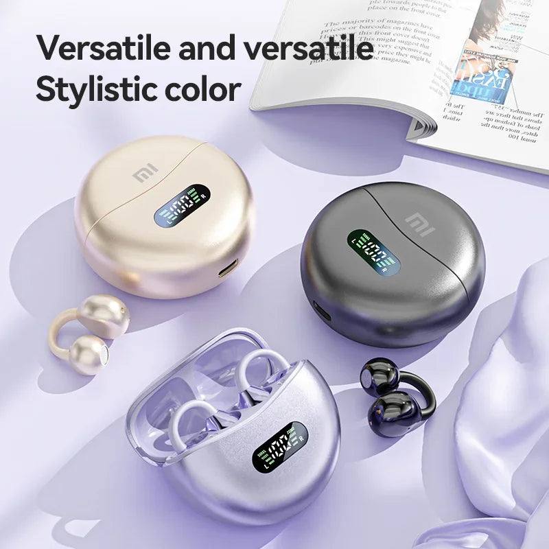 Original Redmi Open Ear Clip Earbuds ENC Wireless Bluetooth5.4 Headphone Noise Cancelling Earphone With Mic For Android iOS