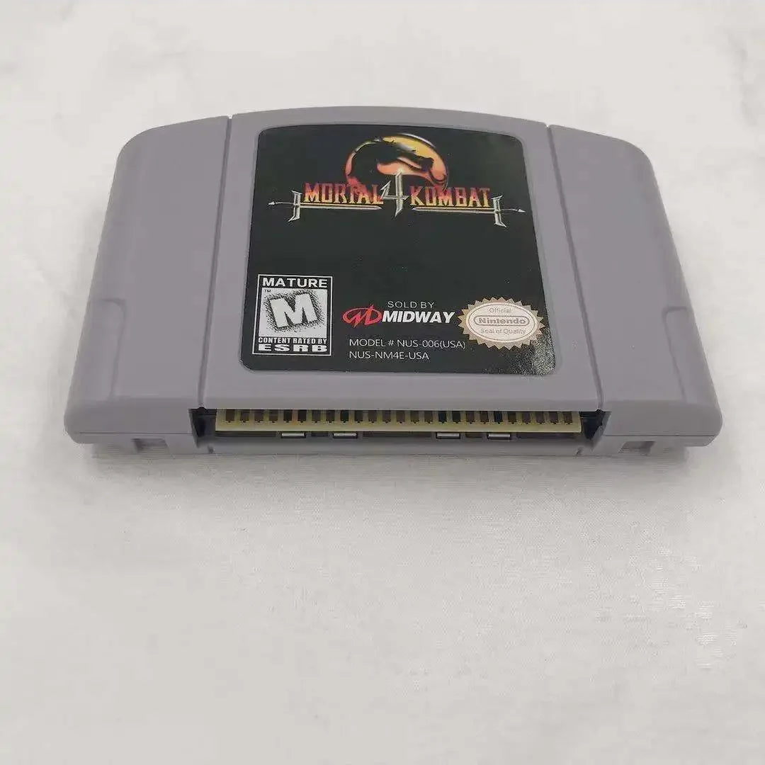N64 Game Card Mortal Kombat 4 Mortal Kombat Trilogy Video Game Cartridge USA Version 64-bit Console Video Cartridge Gift