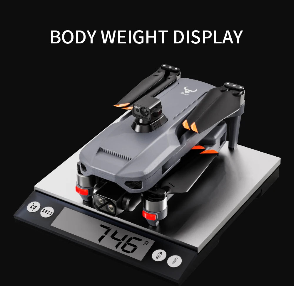 ZLL SG909 MAX GPS Drone With 4K Camera 6KM Touch Screen RC Profesional Drone 360° obstacle avoidance Foldable RC Quadcopter