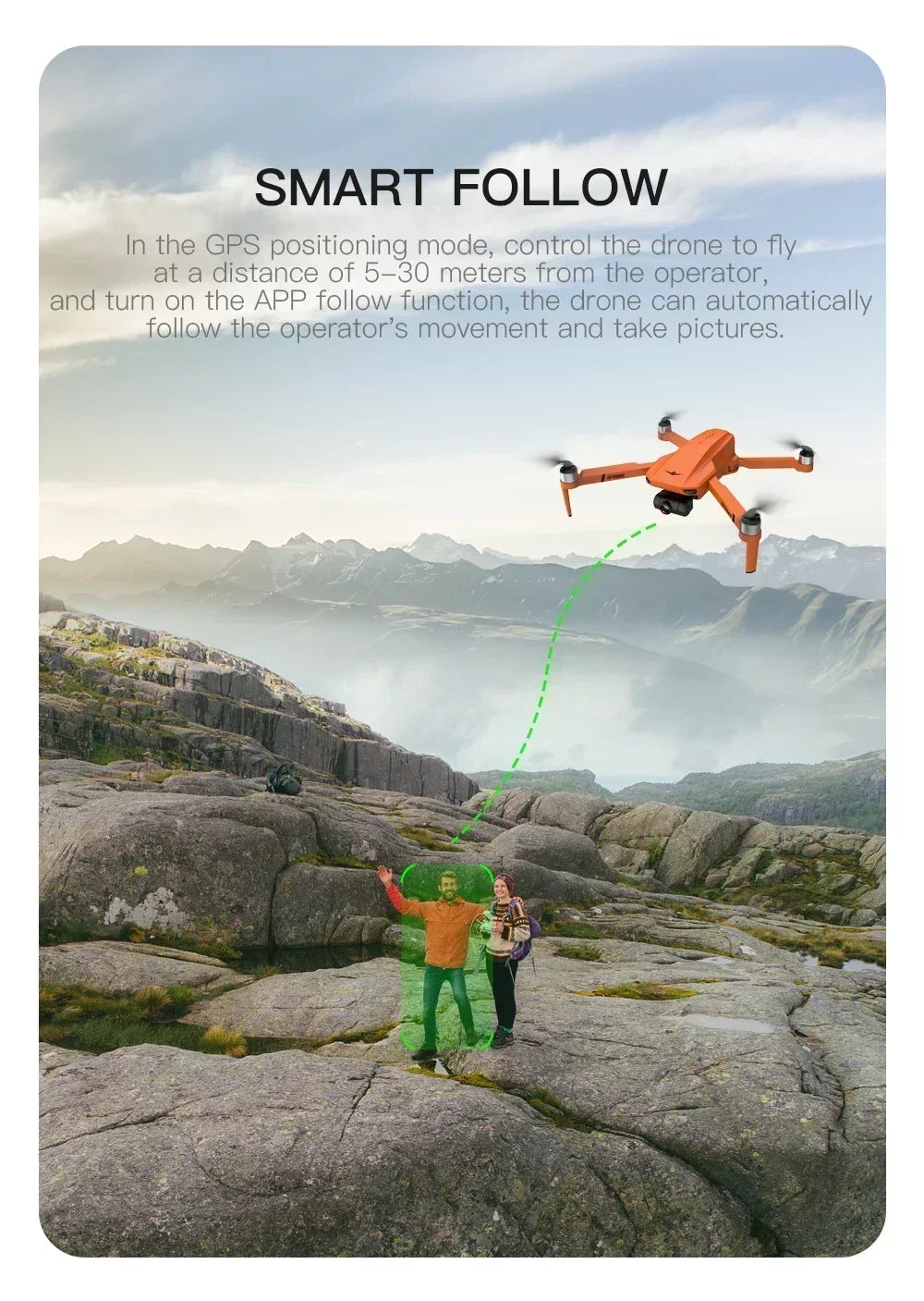 2025 KF102 4K HD GPS Drone with Dual Camera 2-Axis Gimbal Optical Flow WiFi FPV, Foldable Toy for Beginners and Professionals
