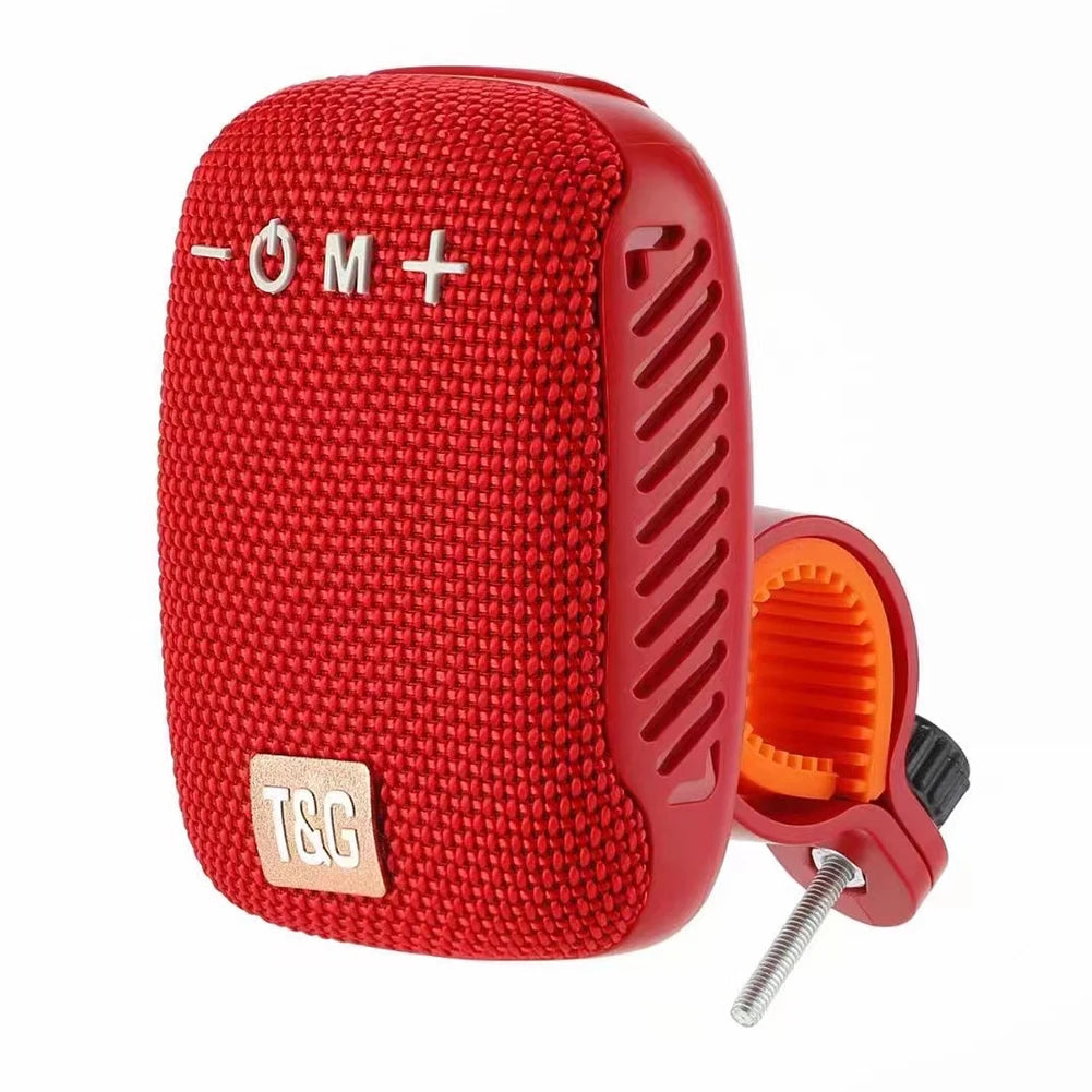 TG392 Bicycle Wireless Stereo Speaker Type-C USB Rechargeable Portable Outdoor Boombox Waterproof Bluetooth-compatible FM Radio