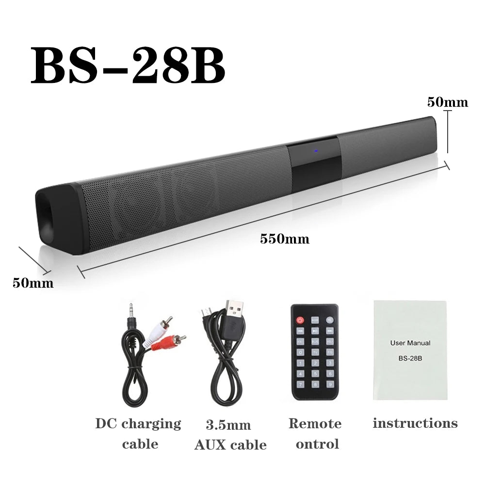 Home Theater Sound System Bluetooth Speaker Computer Speakers TV Soundbar Box Subwoofer Radio Music Center Boom Box Colum