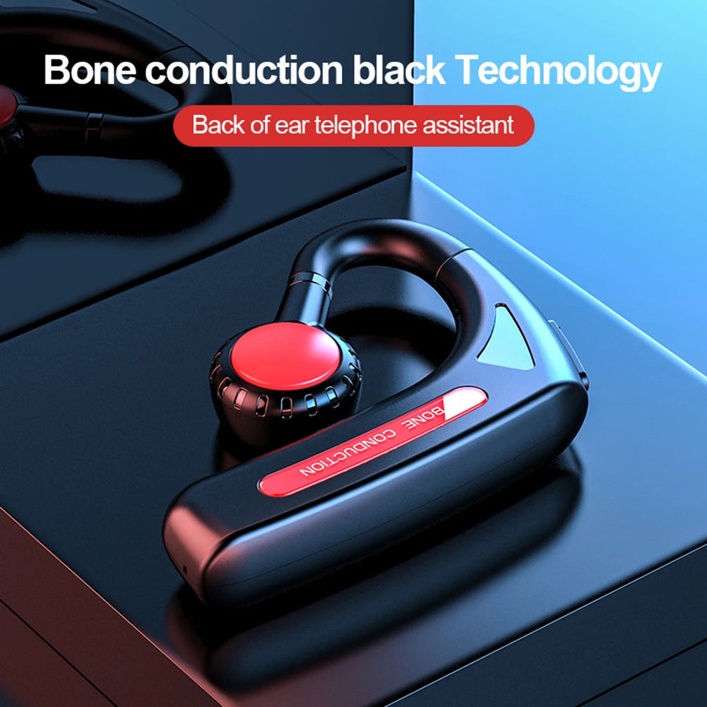 Bone Conduction Headphone M-618 Ear Hook Bluetooth Earphones Handsfree Wireless Sport Headset IPX5 Waterproof With Microphone