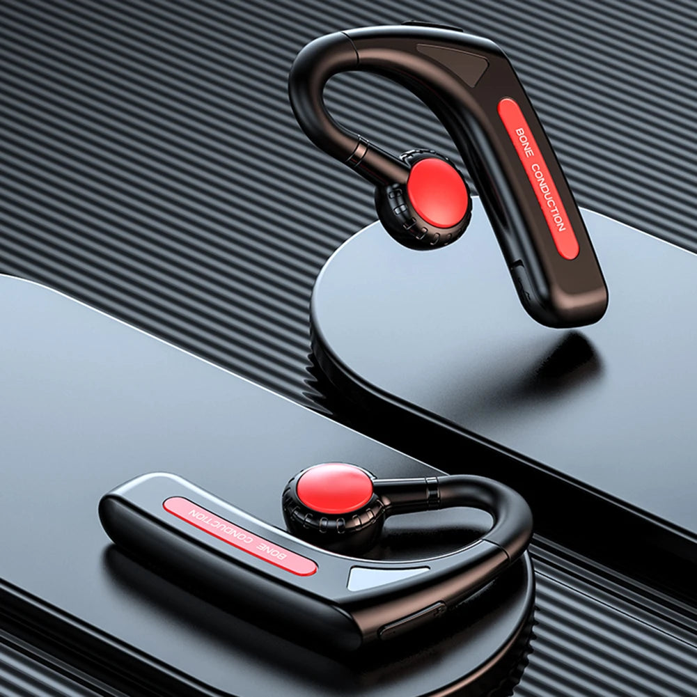 Bone Conduction Headphone M-618 Ear Hook Bluetooth Earphones Handsfree Wireless Sport Headset IPX5 Waterproof With Microphone