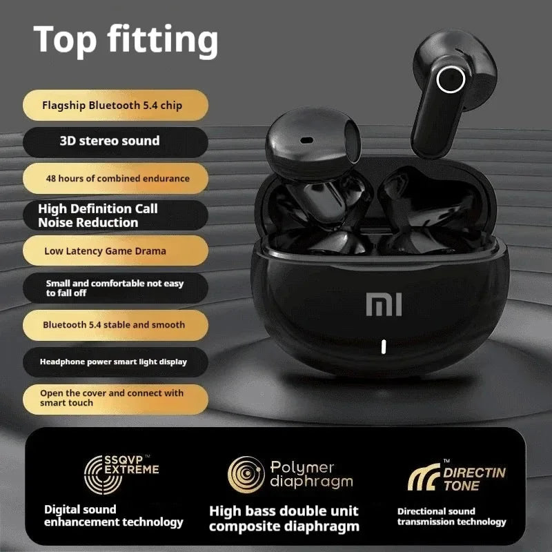 Original Redmi Wireless Bluetooth Earphones Ear Earbud Wireless Headphone Waterproof ENC Noise With Mic Sports Hifi Headsets