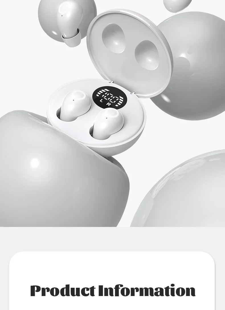 SK31 Mini Sleeping 5.4 Bluetooth Earphone Wireless Headphones Sport Running Invisible Earbuds HIFI Bass For Xiaomi Redmi Headset